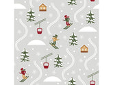 Paper + Design Servietten Ski Slope 33 x 33 cm, 20 Stück